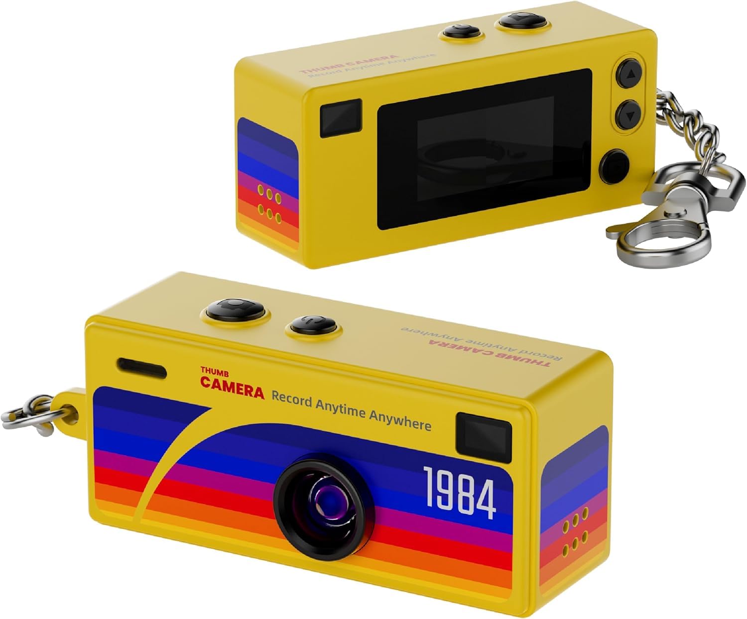 Mini Keychain Digital Camera, 1080P HD Video Recorder