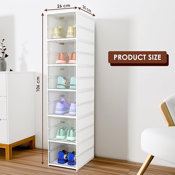 EVERYDAYZ-Shoe Rack (6-Layer) Foldable Sneakers Box