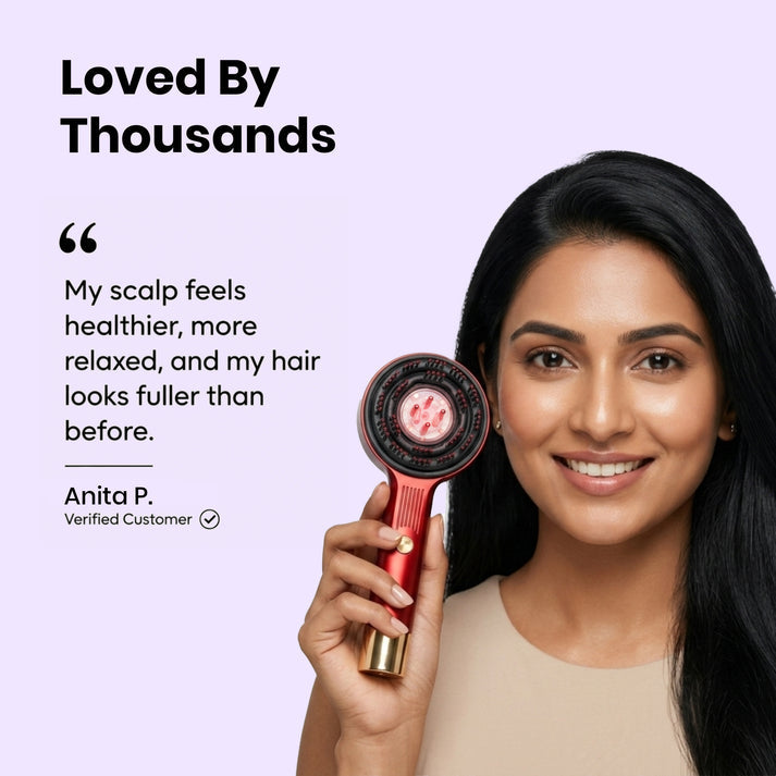 EVERYDAYZ-Red Light Therapy Scalp Massager🌟