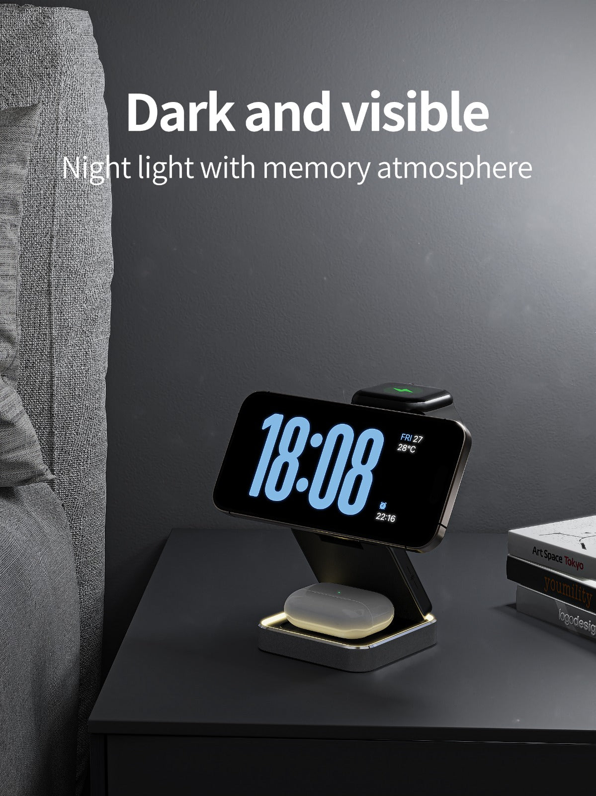 PREMIUM-Foldable 3-in-1 Magnetic Wireless Charger | EVERYDAYZ